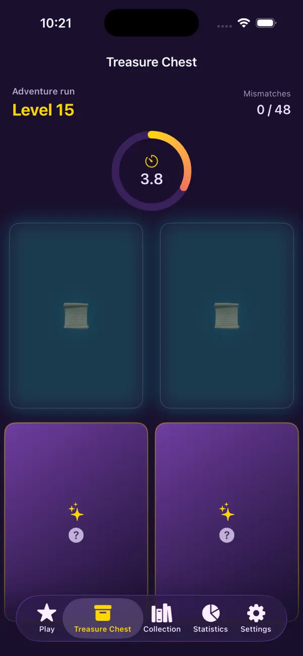 Magic Treasure Chest Match