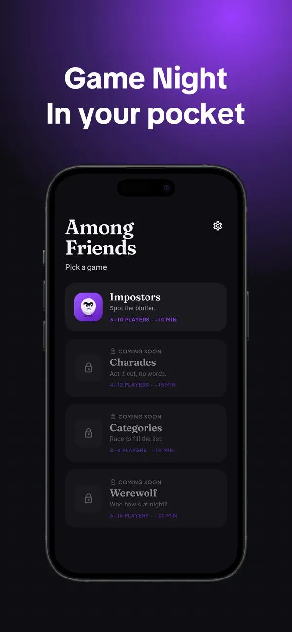 Among Friends: Party Games