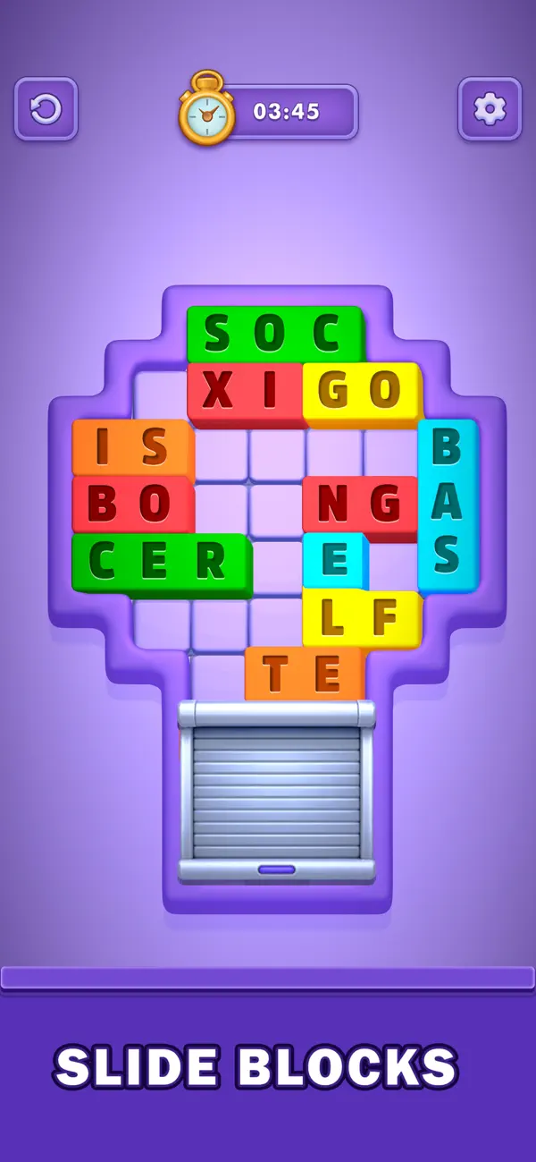 Word Block: Color Puzzle