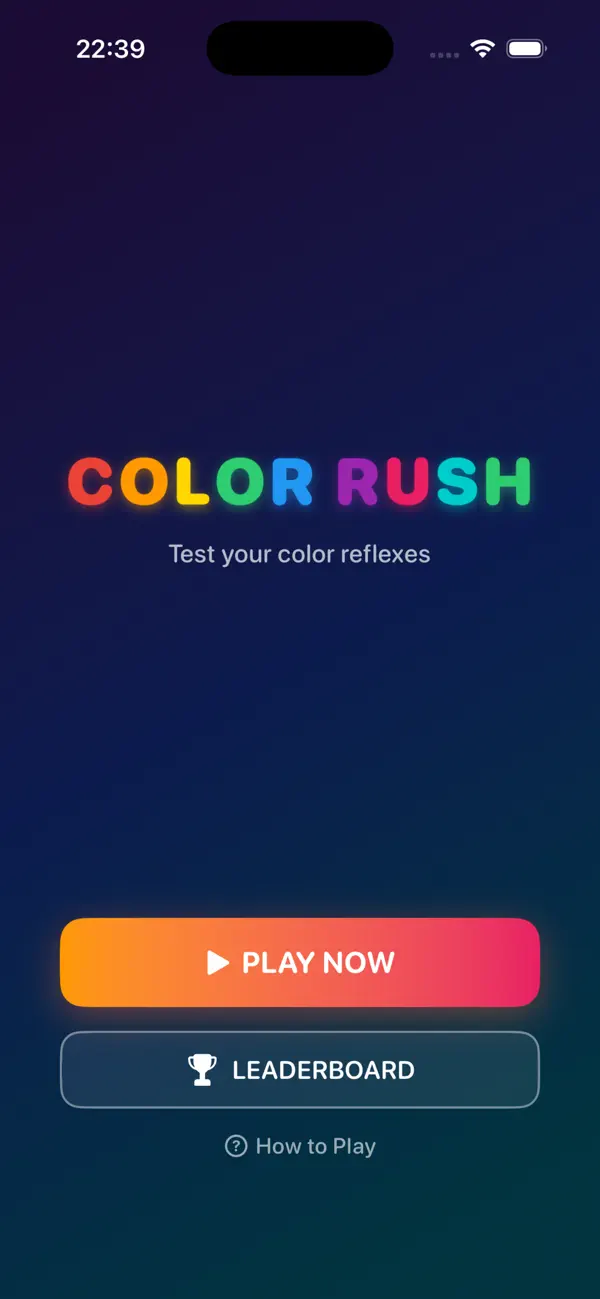 Color Rush: Color Reflexes