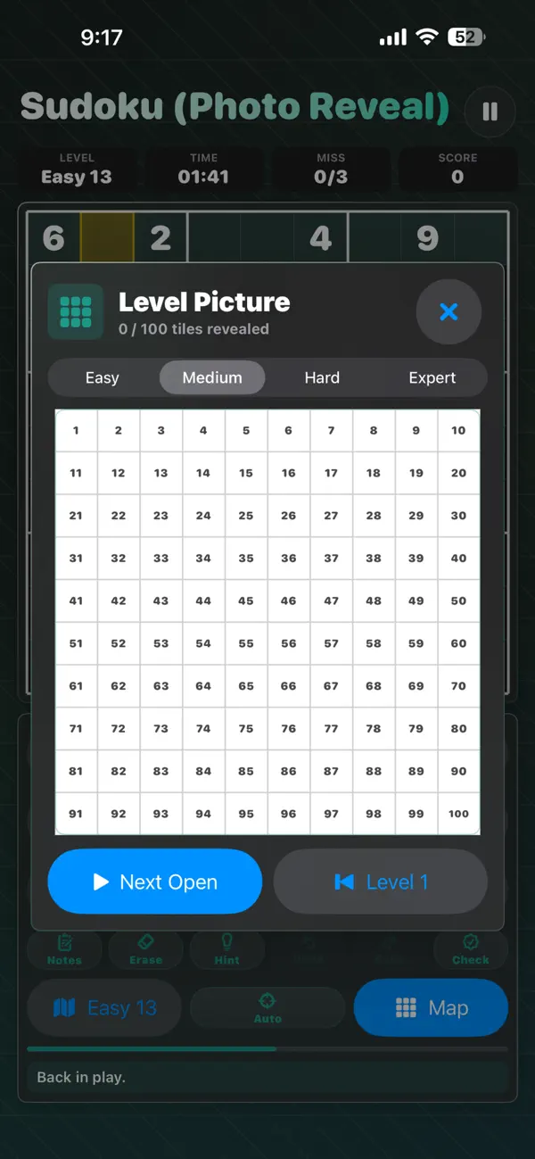 Sudoku (Photo Reveal)