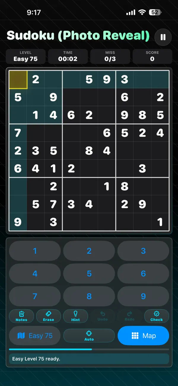 Sudoku (Photo Reveal)