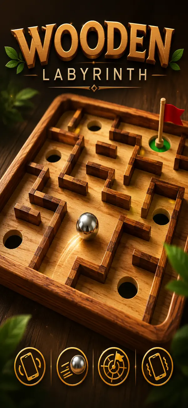 Wooden Labyrinth