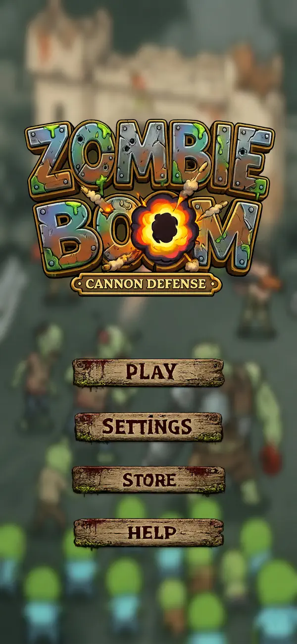 Zombie Boom: Cannon Defense