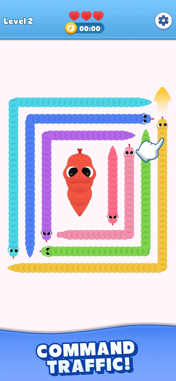 Snake Escape: Tap Game