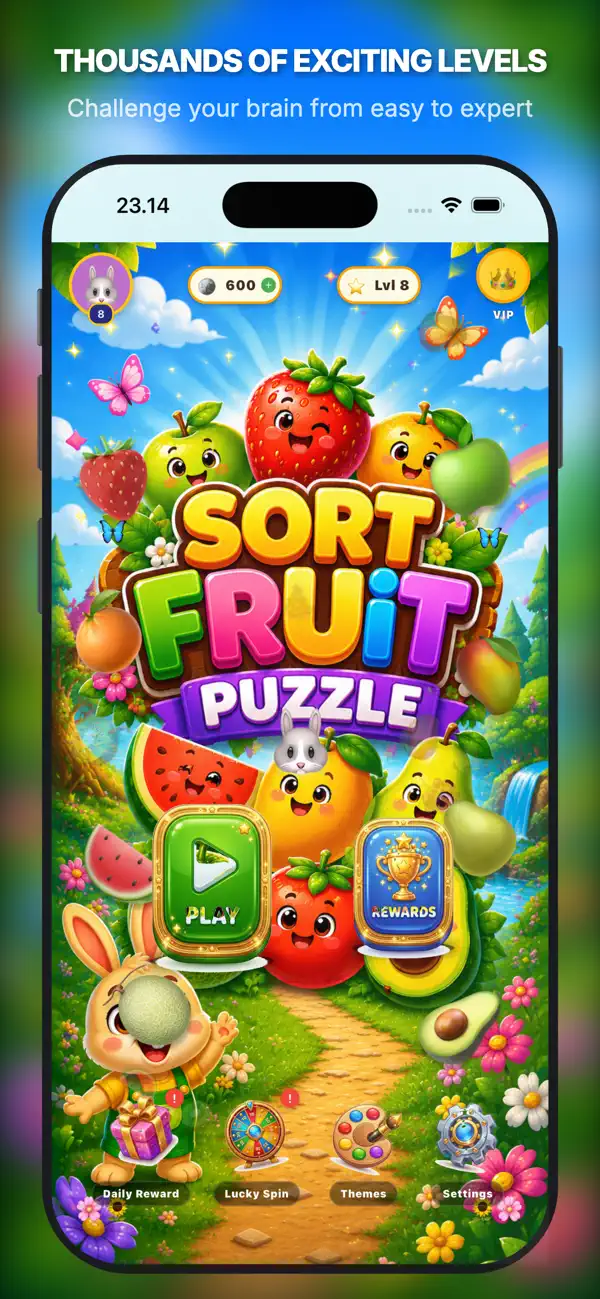 Fruit Sort Puzzle – Match Game