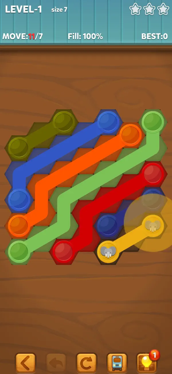 Grid Link: Hexagon Flow