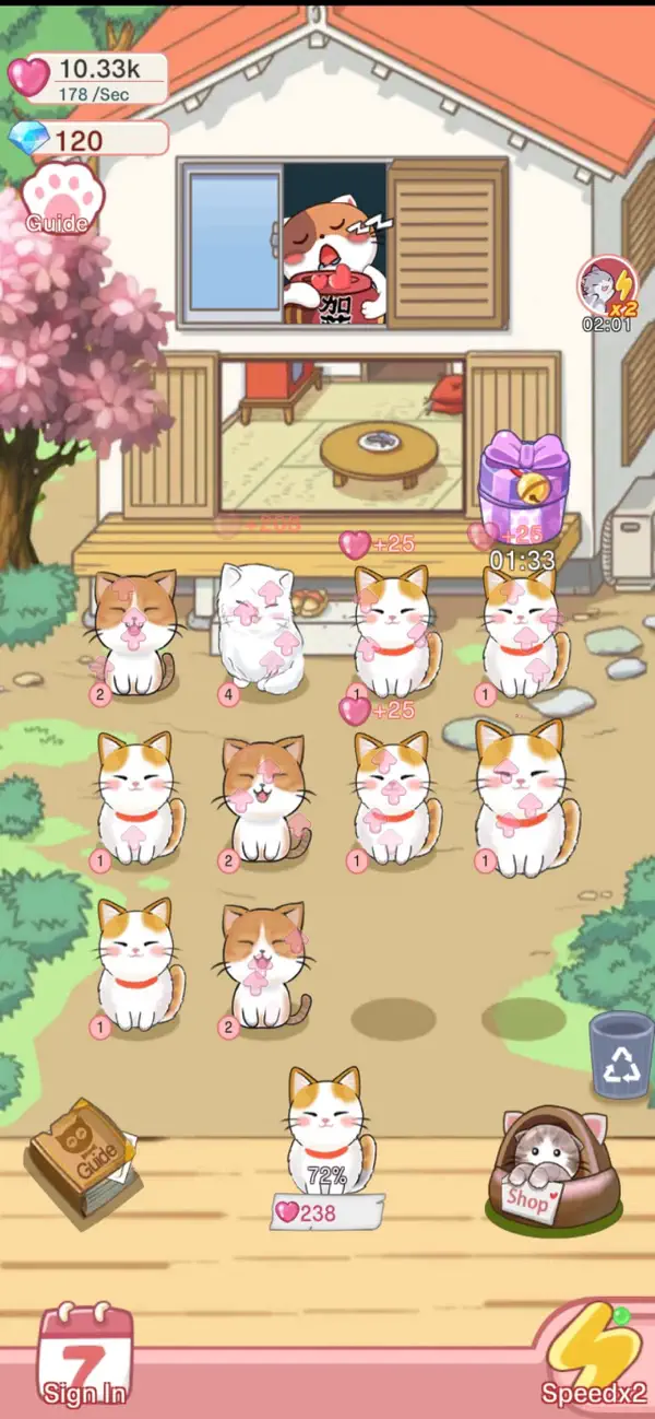 Chubby Kitty: Dress Up Merge