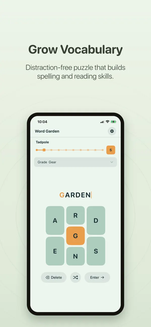 Word Garden Spelling