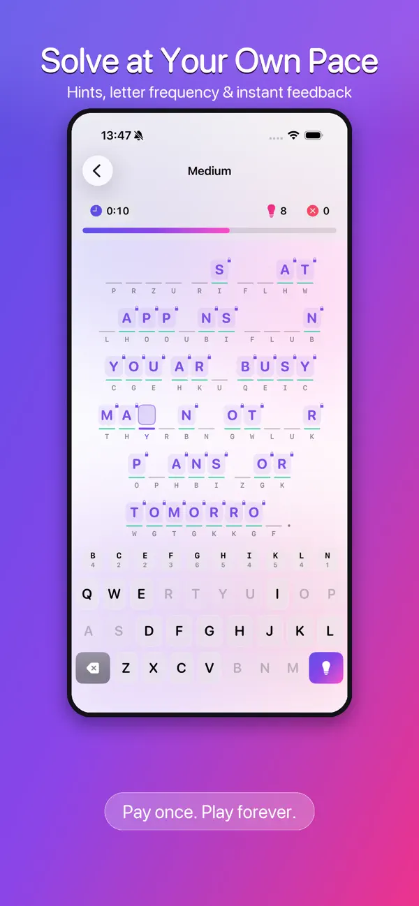 Cryptogram - Crack the Code
