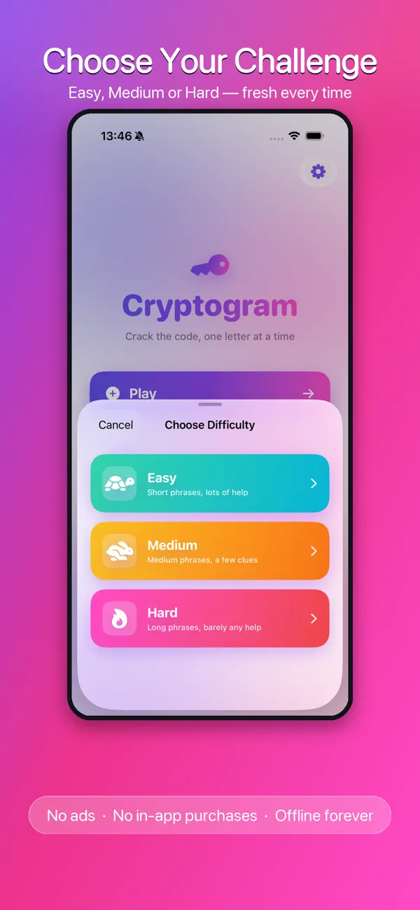 Cryptogram - Crack the Code