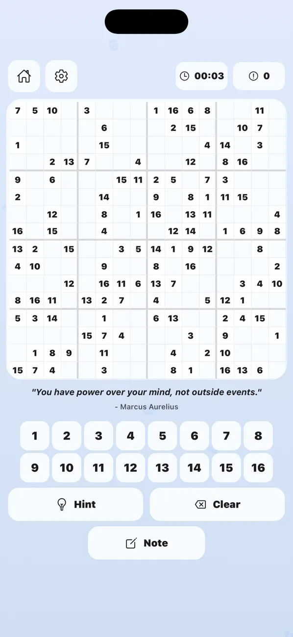 Sudoku Juroku