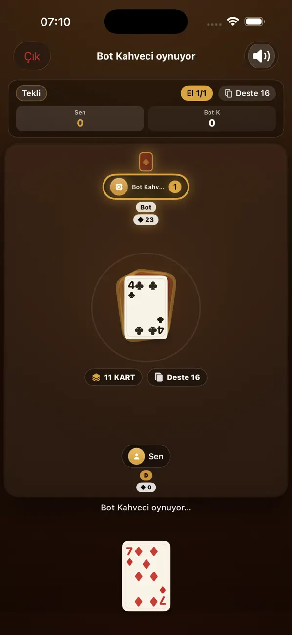 Pişti - Online Tekli & Eşli