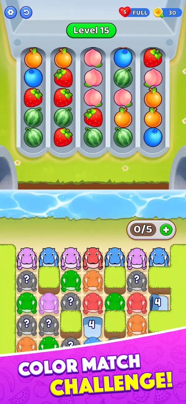 Hippo Feed : Sort Fruit