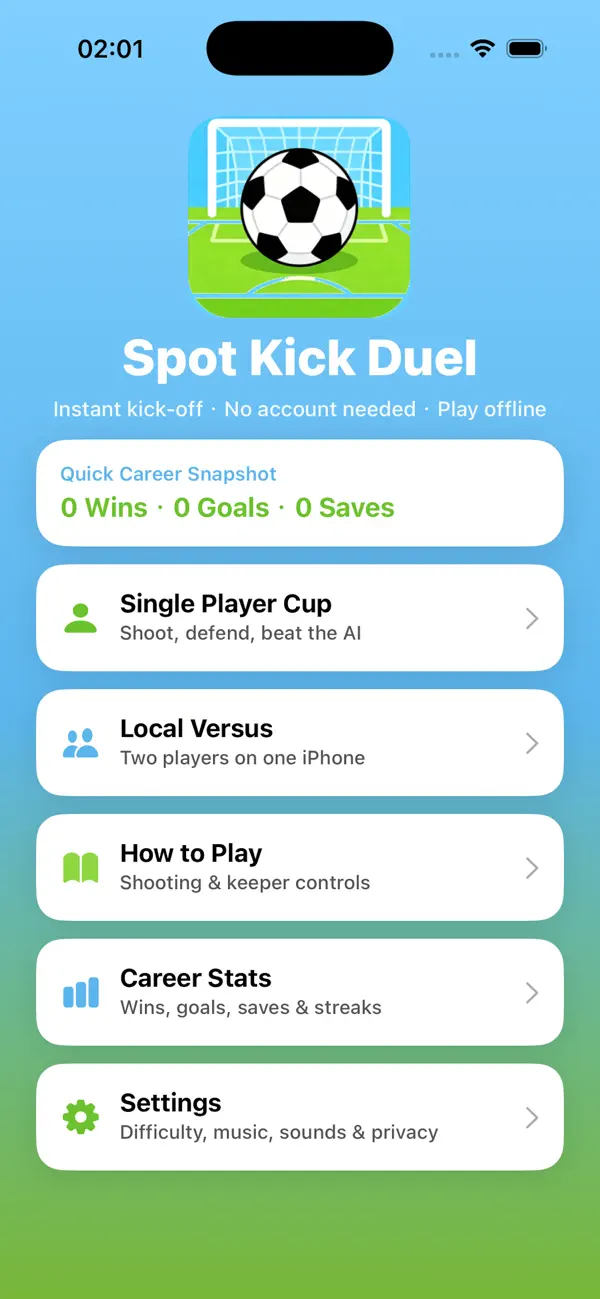 Spot Kick Duel