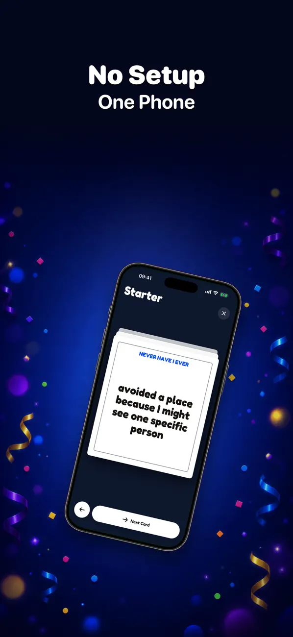 Never Have I Ever: Cards