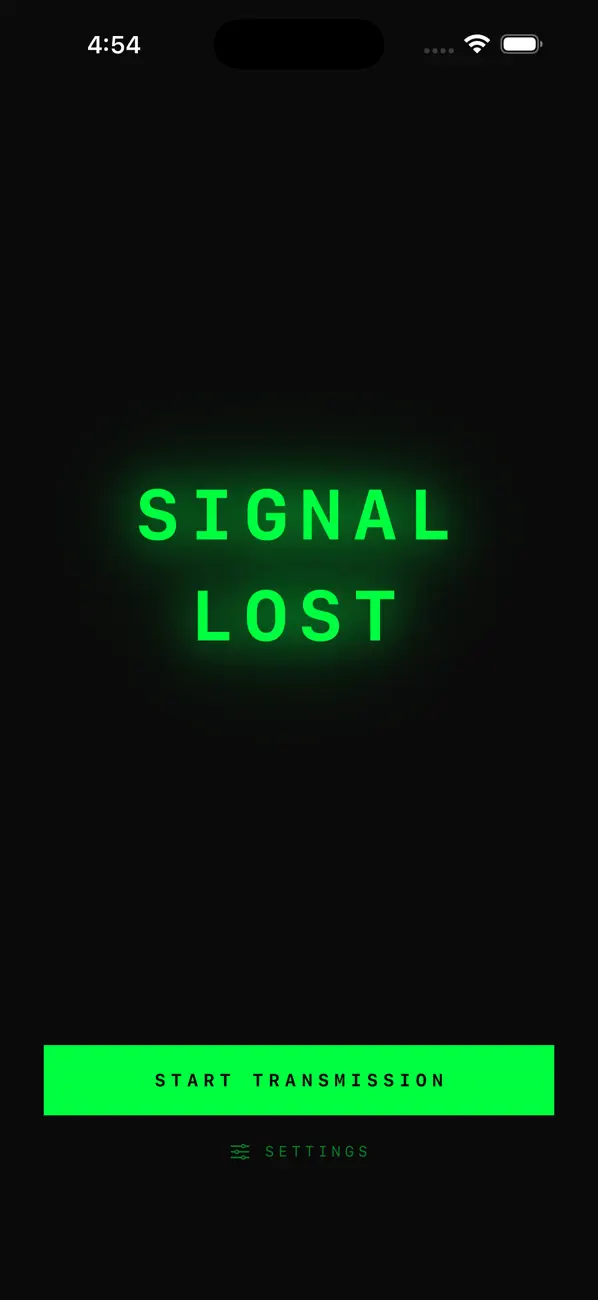 Signal Lost: Survive