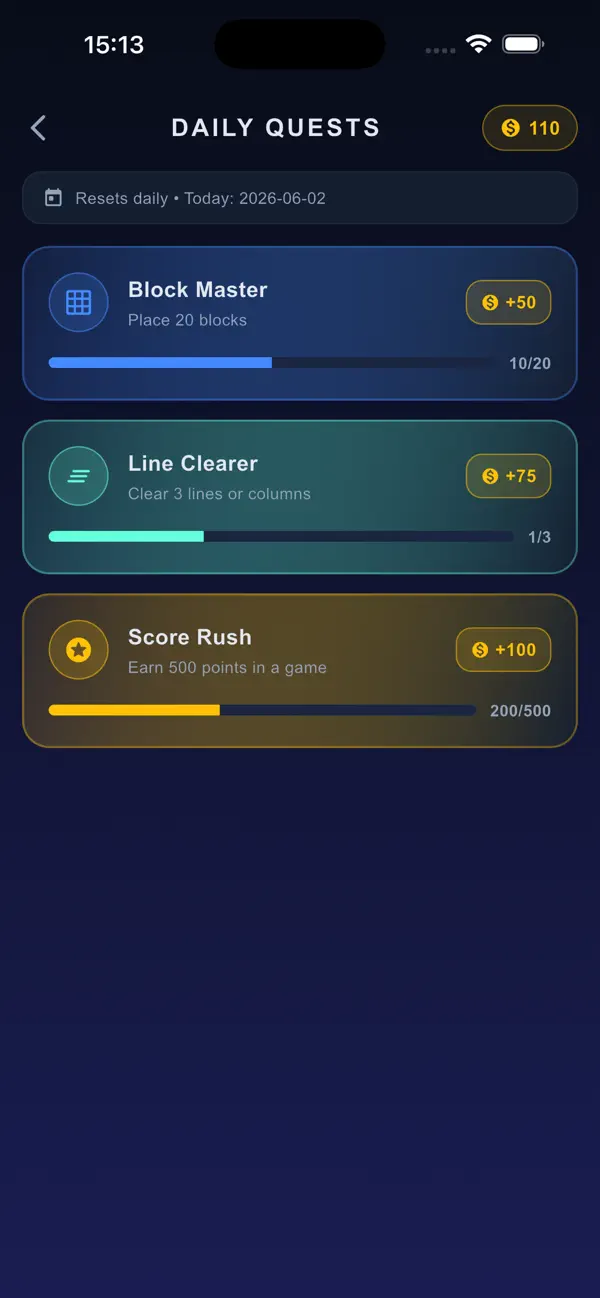 TileRush - Block Puzzle