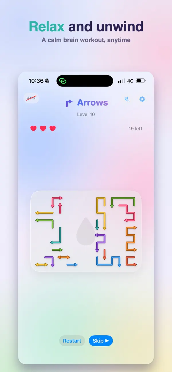 Tap me: Freedom for the arrows
