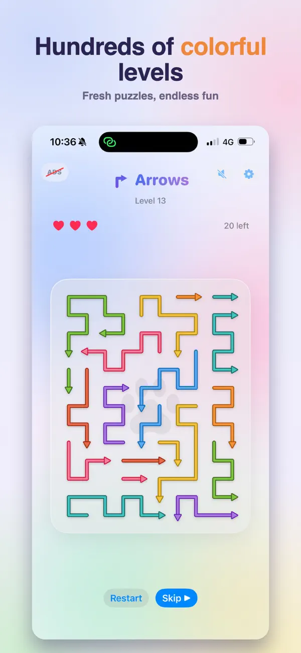 Tap me: Freedom for the arrows