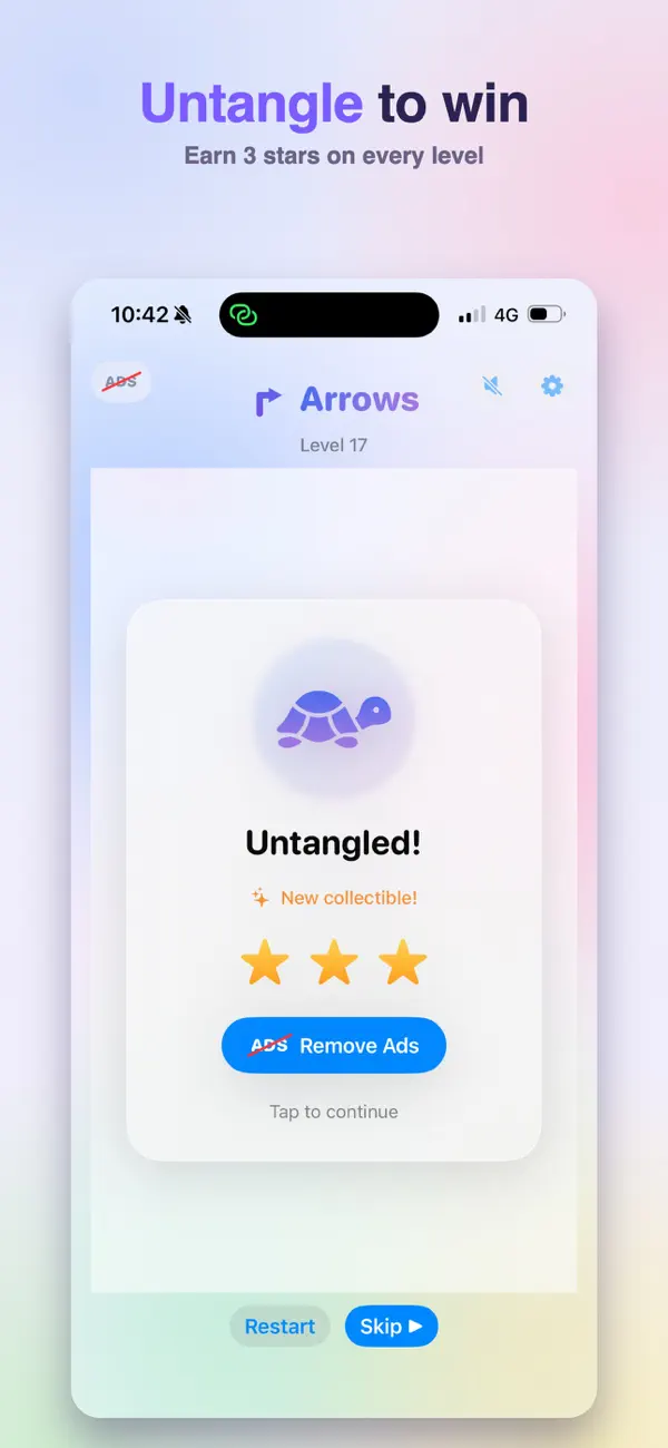 Tap me: Freedom for the arrows