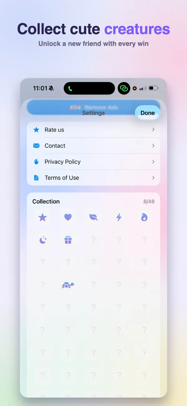 Tap me: Freedom for the arrows