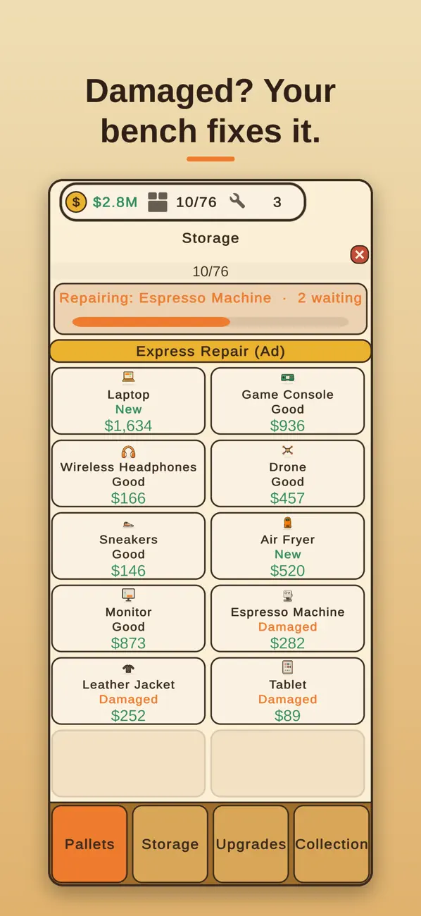 Return Pallet Tycoon