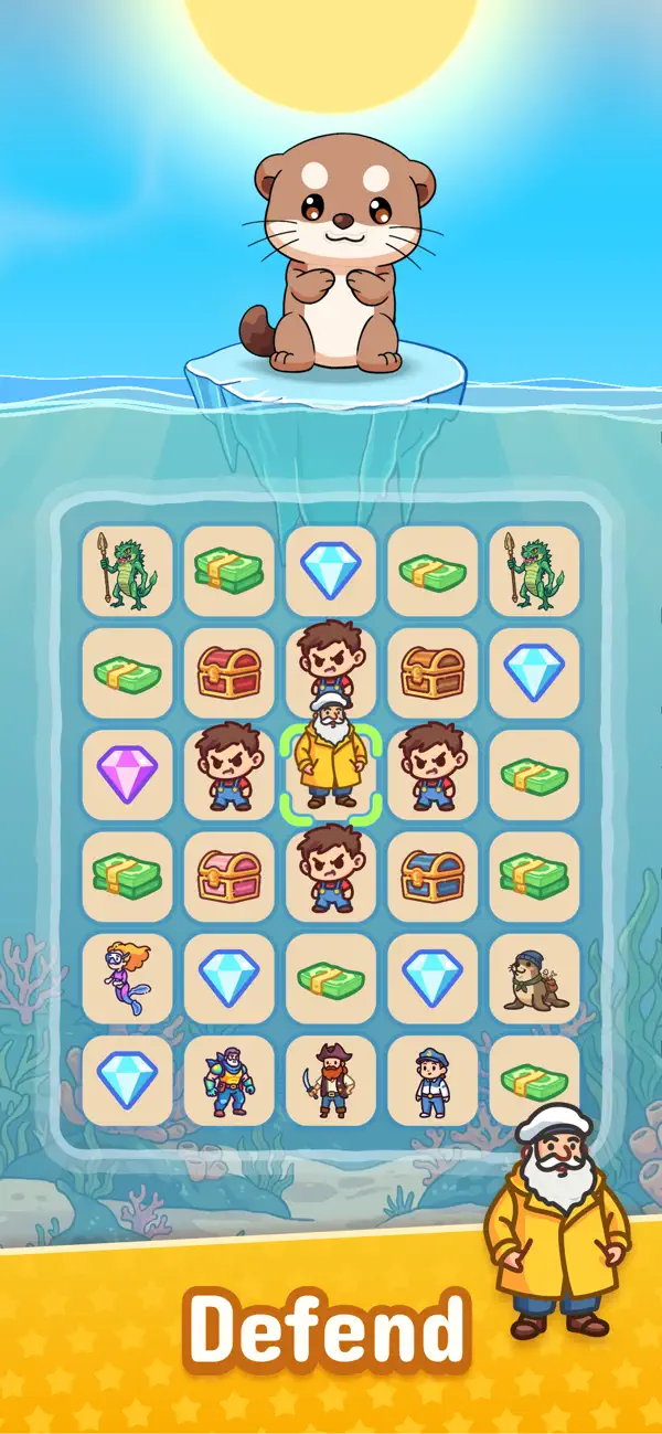 Otter Keeper - Idle Merge Game