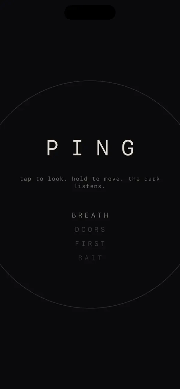 PING: the dark listens