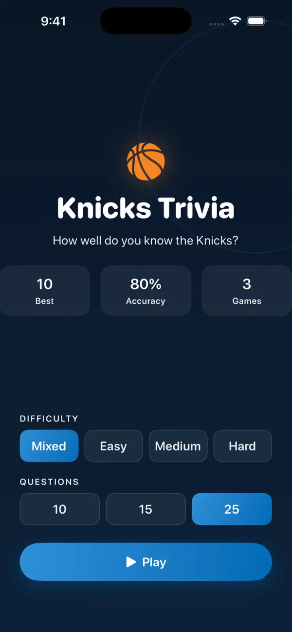 Knicks Trivia