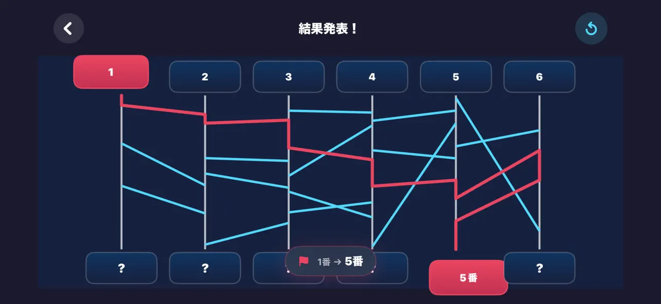 作れるあみだ