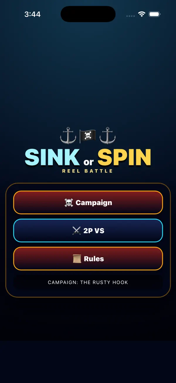 Sink or Spin: Reel Battle