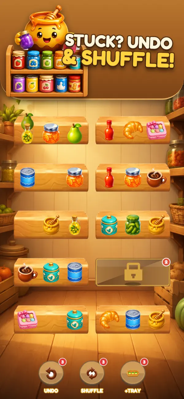 Shelf Sort: Cozy Sort Puzzle