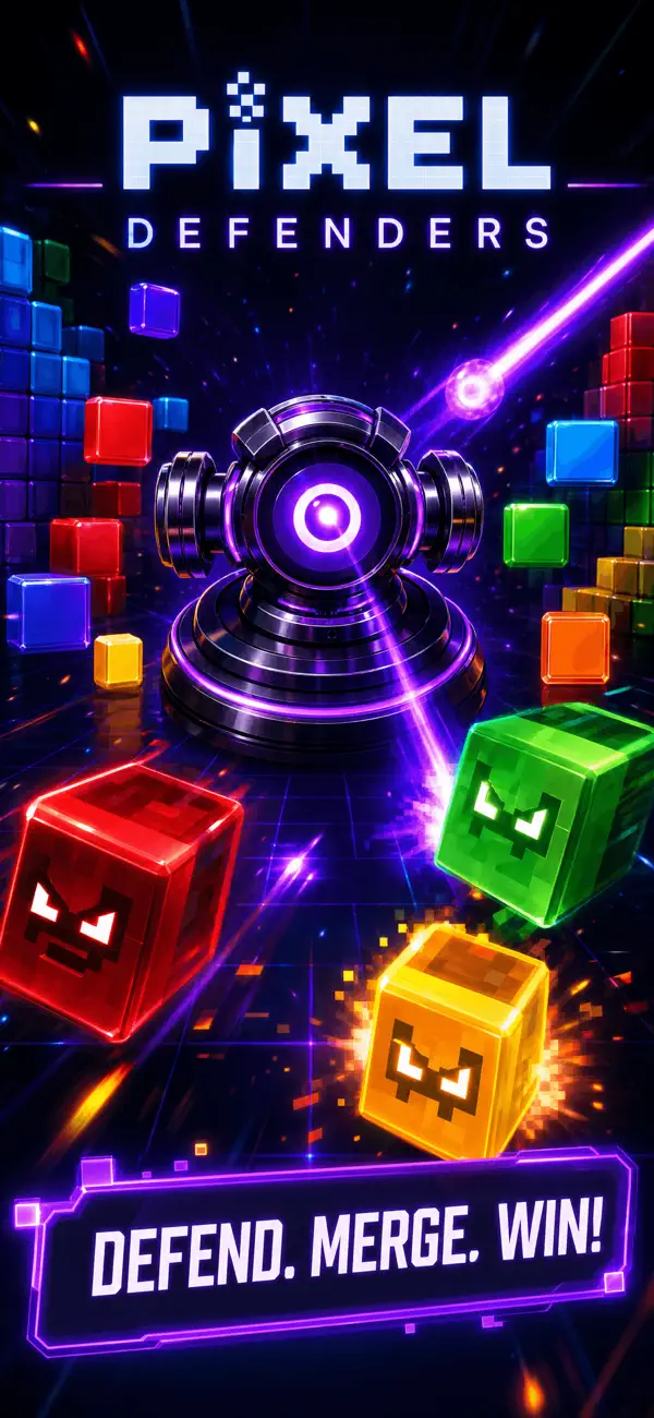 Pixel Defenders: Merge Defense