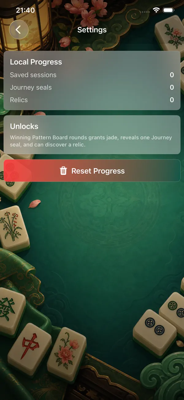 Pattern Mahjong