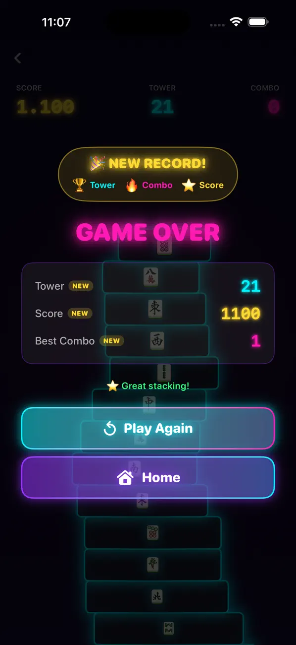 Mahjong Stack