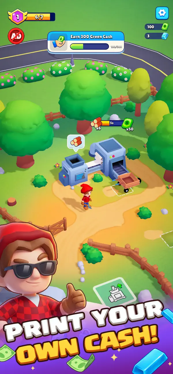 Cash Empire : 3D Idle Bank