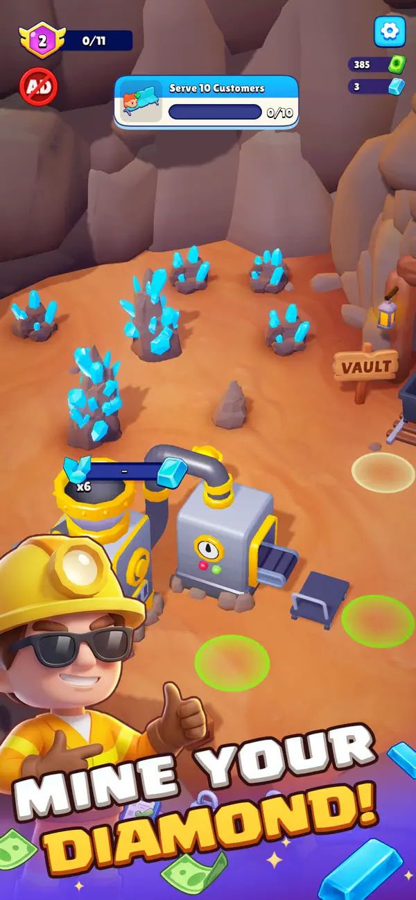 Cash Empire : 3D Idle Bank