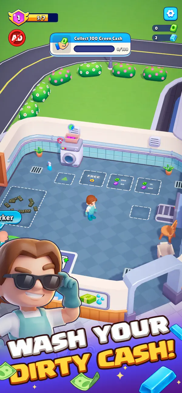 Cash Empire : 3D Idle Bank