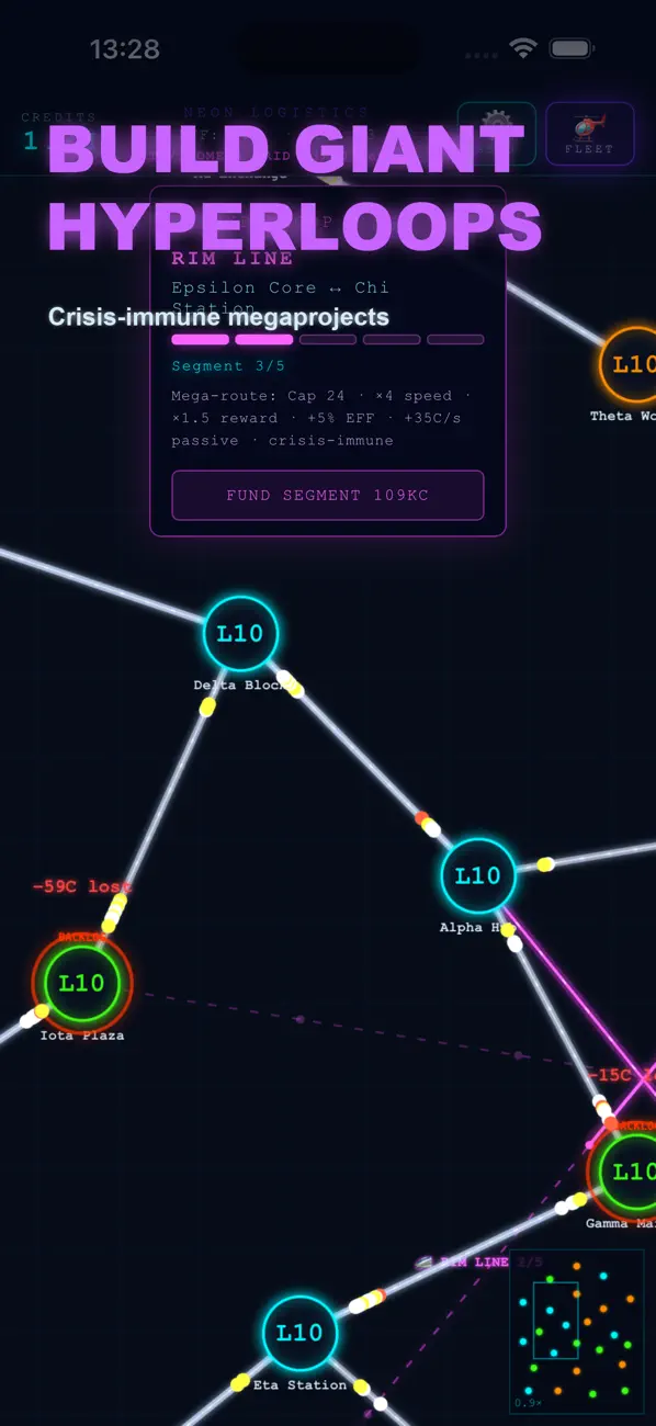 Neon Logistics: City Grid