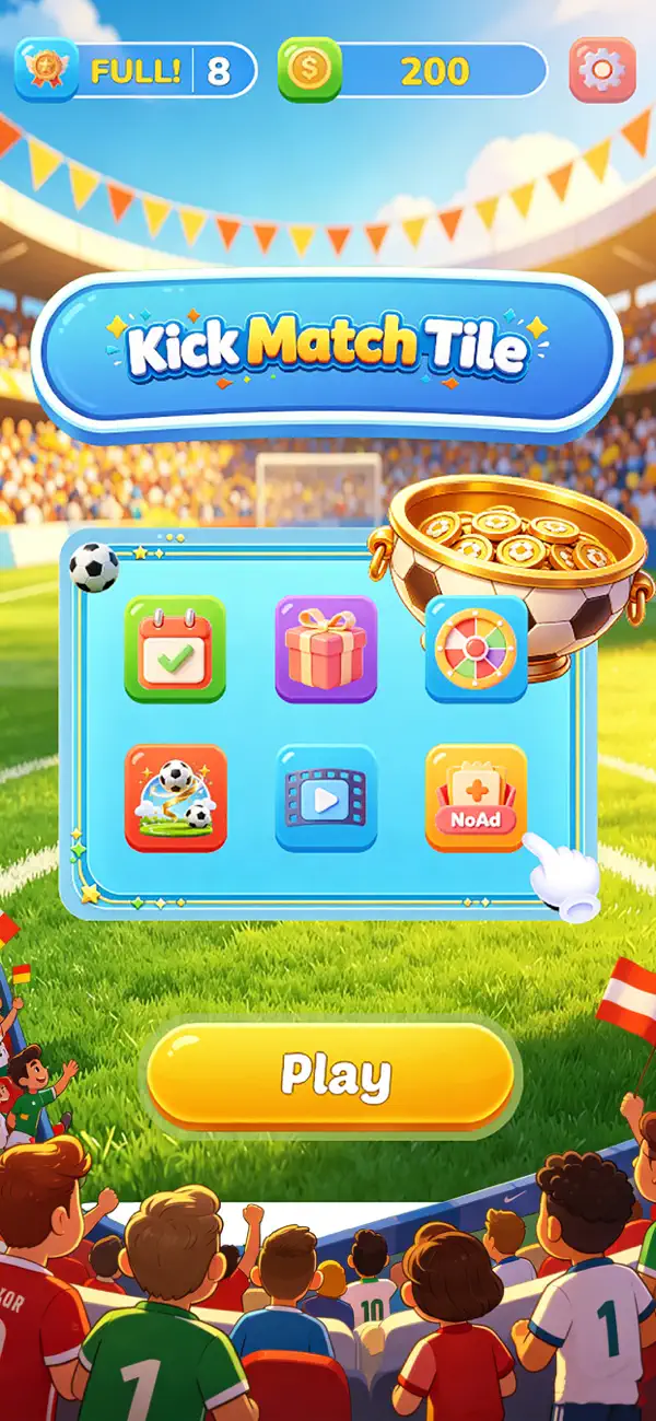 Kick Match Tile
