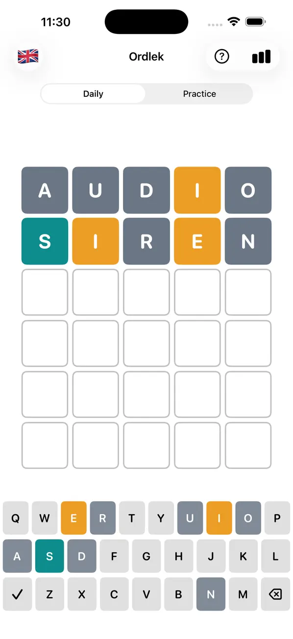 Ordlek – Word Game