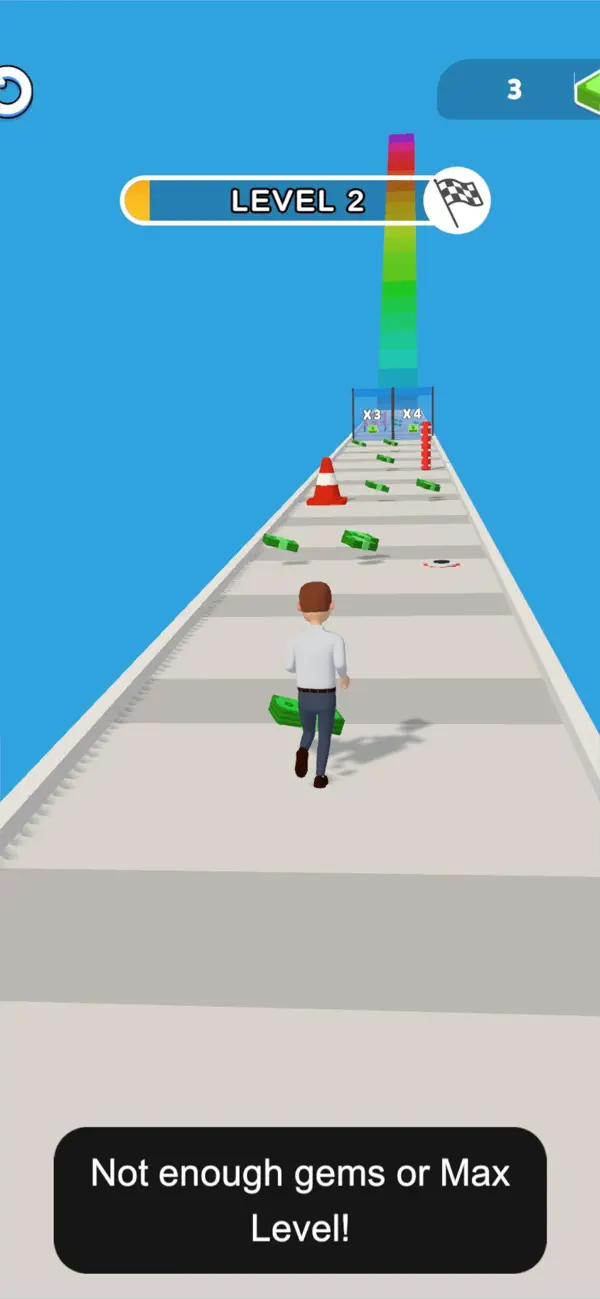 Money Stack Run: Cash Rush