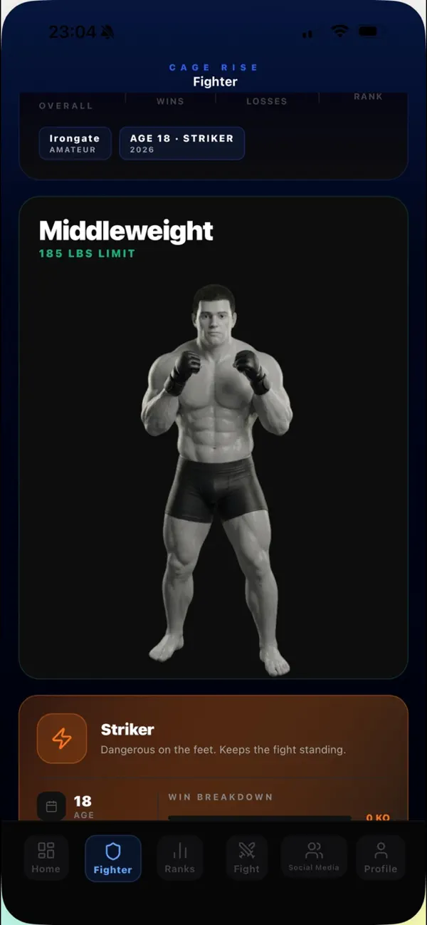 Cage Rise: MMA Sim