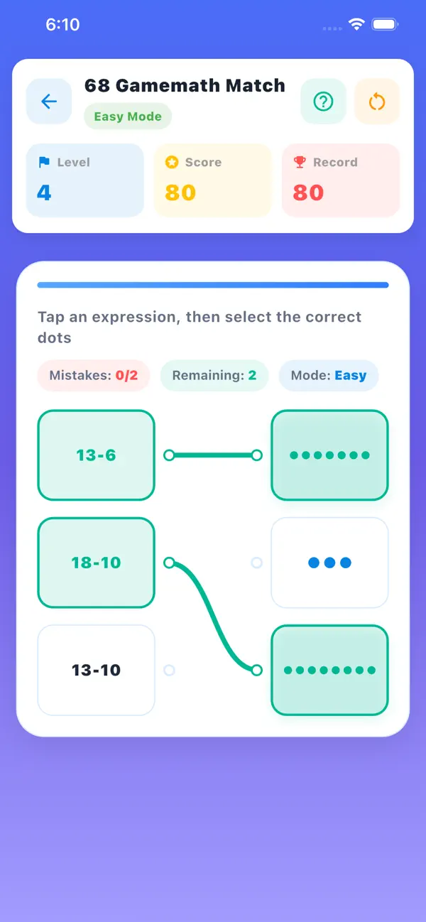 68 Gamemath Match