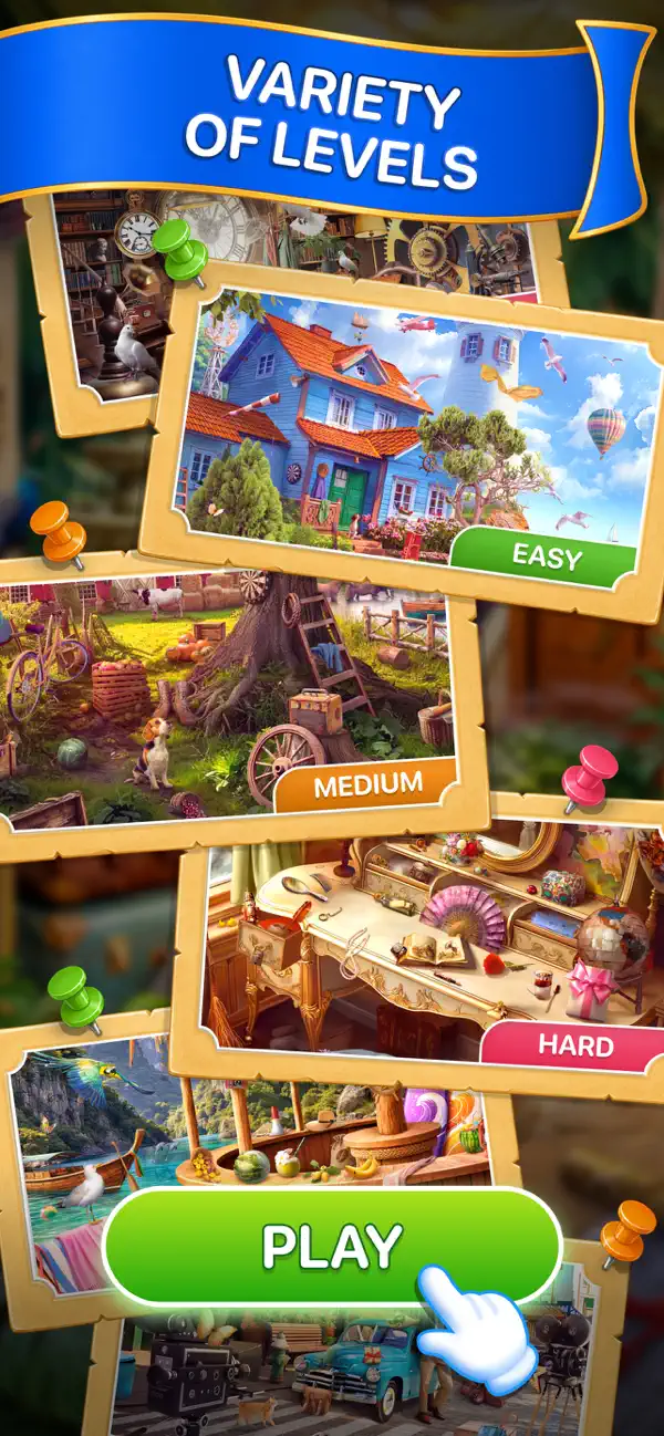 What’s Hidden: Find objects