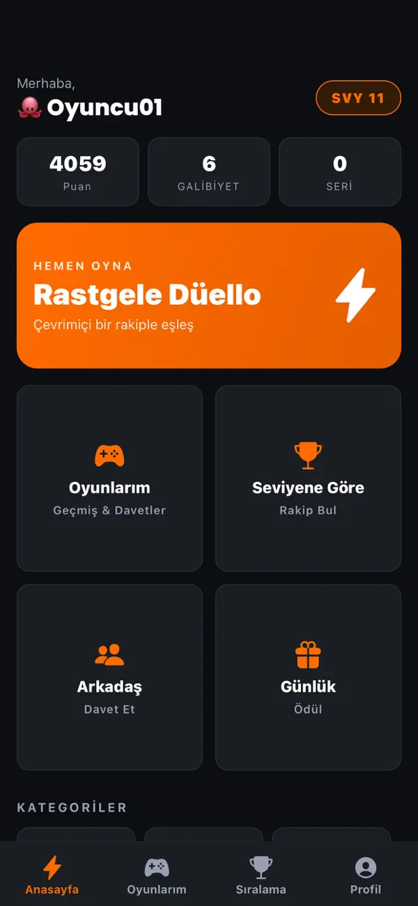 Bilgi Düellosu: Çok Oyunculu
