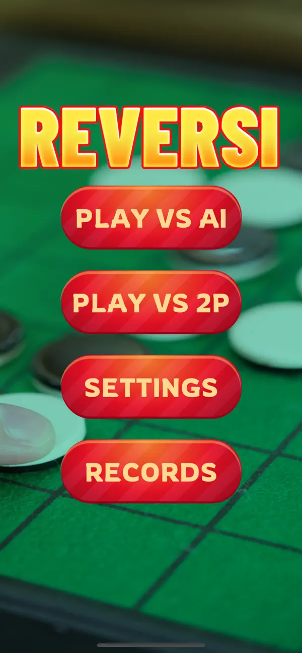 Reversi Classic Board Game Pro