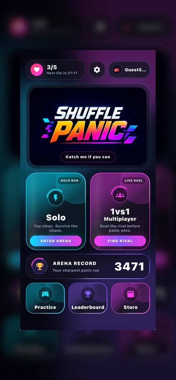 Shuffle Panic: Tap Multiplayer