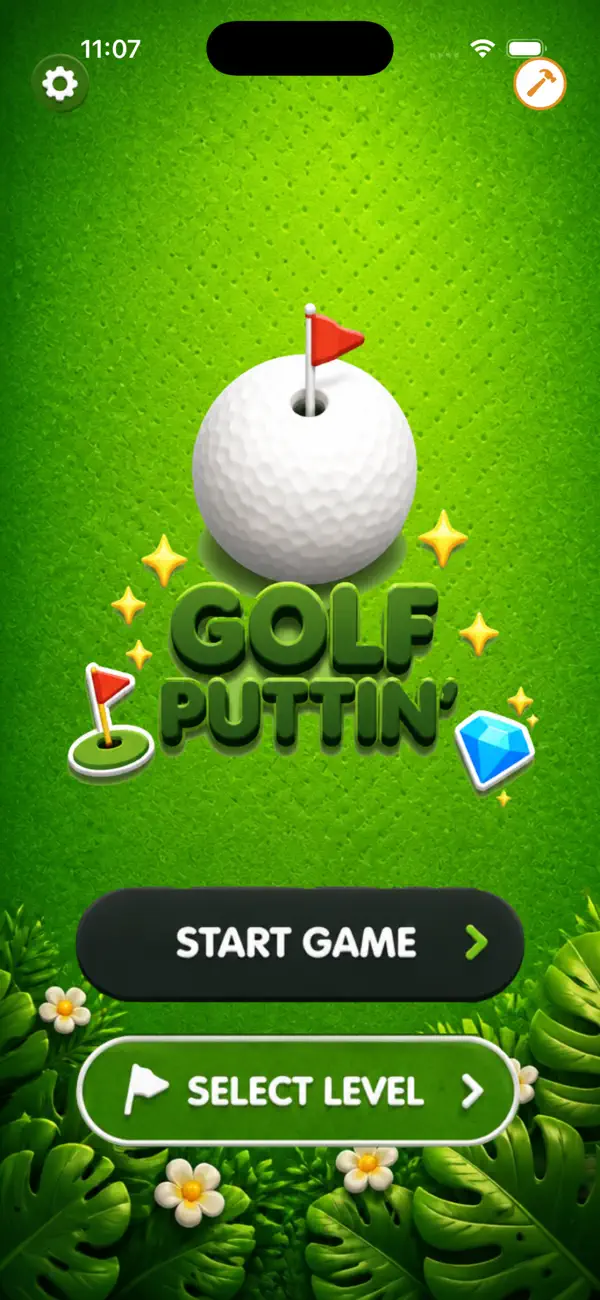 Golf Puttin
